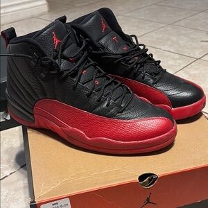 Jordan Black and Red Sneakers Iconic Design